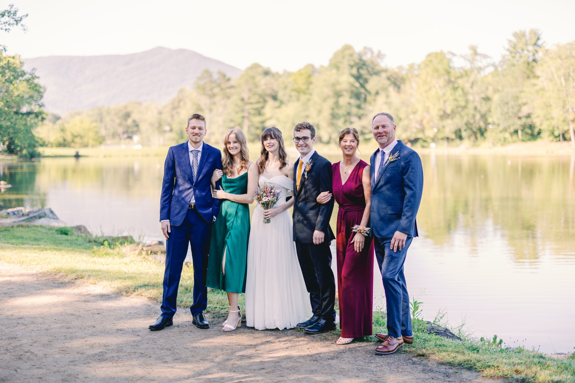 Leah Severson with her husband Todd and their family